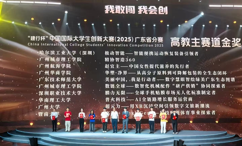 经济学院荣获“建行杯”中国国际...